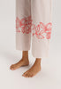 Liz Cotton Crop Pants With Embroidery | Melon Soda 74798-2337