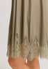 Melia Scalloped Lace Spaghetti Chemise 95cm | Silver Sage 74801-2651