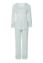 Melia Scalloped Lace Pajama Set | Ice Flow 74803-2577