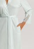 Melia Scalloped Lace Robe 100cm | Ice Flow 74804-2577