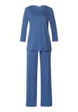 Anouk Cotton Pajama Set | Slate Blue 74811-2642