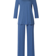 Anouk Cotton Pajama Set | Slate Blue 74811-2642