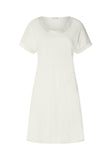 Anilla S/Slv Nightdress 90cm | Misty White 74812-2123