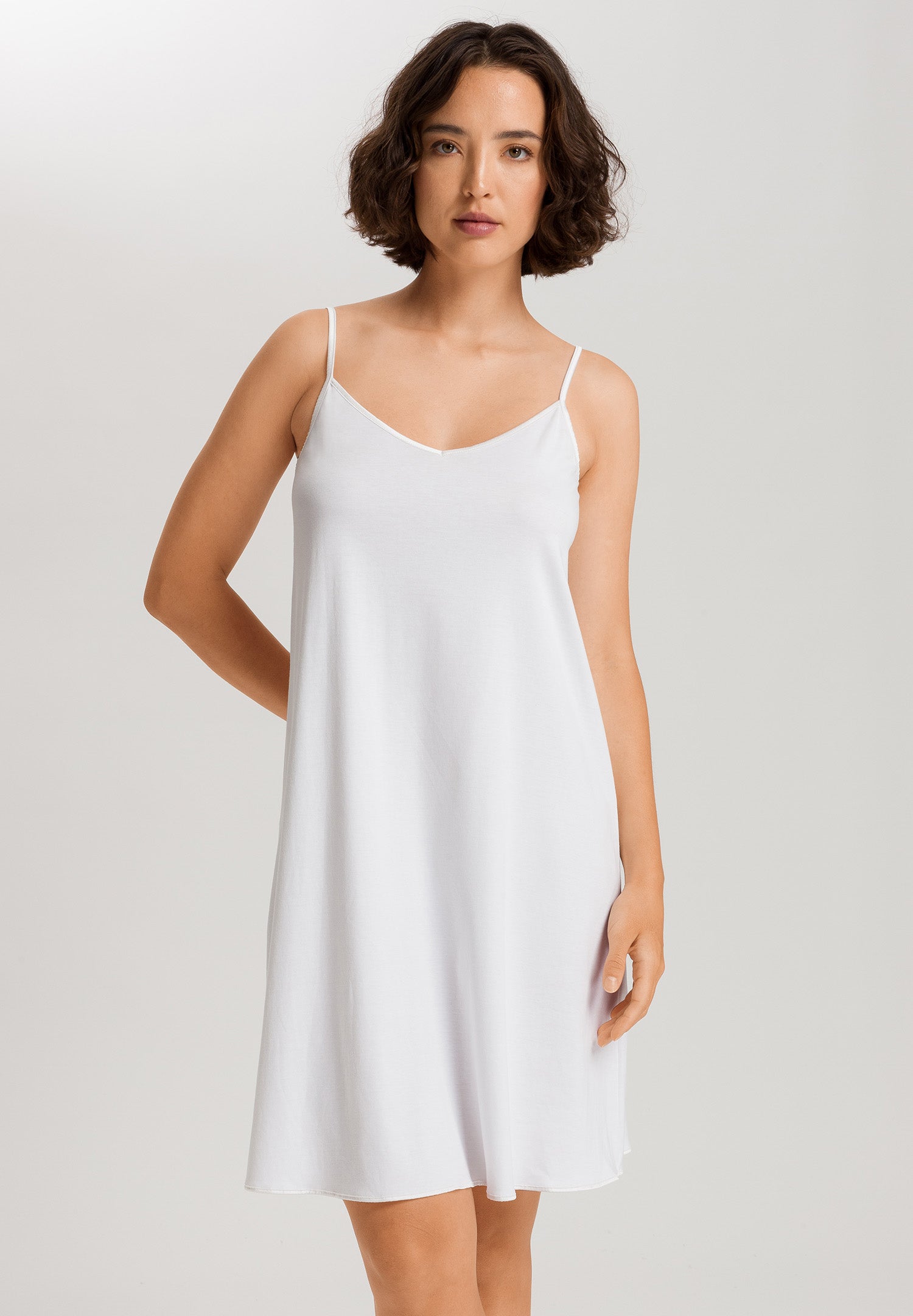 Cotton Silk Cotton Chemise | White 74813-101