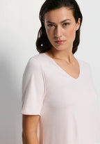 Cotton Silk V-Neck Cotton Nightgown | Honeydew 74814-1347