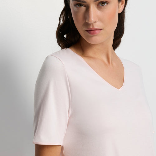 Cotton Silk V-Neck Cotton Nightgown | Honeydew 74814-1347