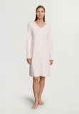 Cotton Silk V-Neck Cotton Nightgown | Honeydew 74815-1347