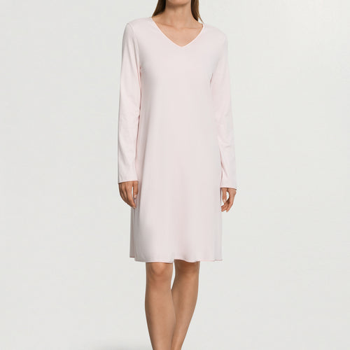 Cotton Silk V-Neck Cotton Nightgown | Honeydew 74815-1347