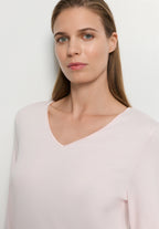 Cotton Silk V-Neck Cotton Nightgown | Honeydew 74815-1347