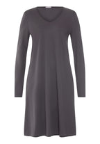 Cotton Silk V-Neck Cotton Nightgown | Boulevard 74815-2687
