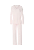 Cotton Silk V-Neck Cotton Pajama Set | Honeydew 74816-1347