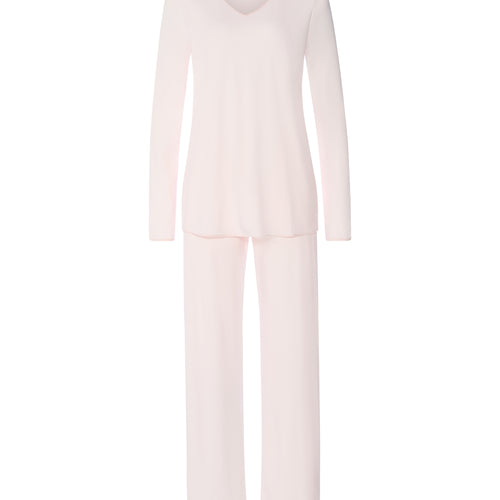 Cotton Silk V-Neck Cotton Pajama Set | Honeydew 74816-1347