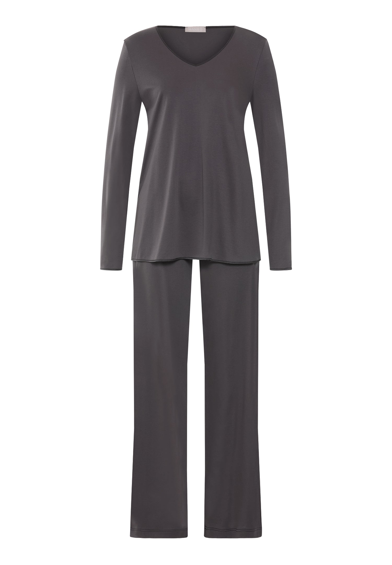 Cotton Silk V-Neck Cotton Pajama Set | Boulevard 74816-2687