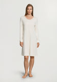 Anilla L/Slv Nightdress 100cm | Misty White 74822-2123