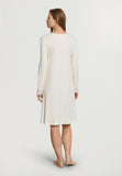 Anilla L/Slv Nightdress 100cm | Misty White 74822-2123