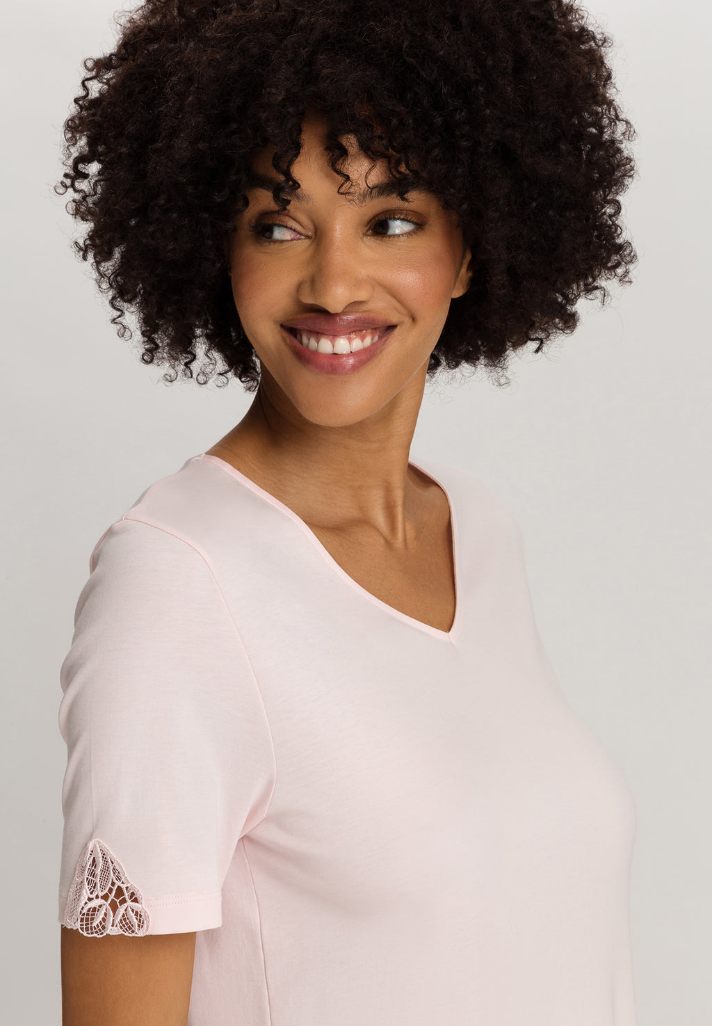 Belina V-Neck Cotton Nightgown | Rosewater 74823-2111