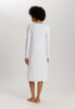 Belina Round Neck Cotton Nightgown | White 74824-101