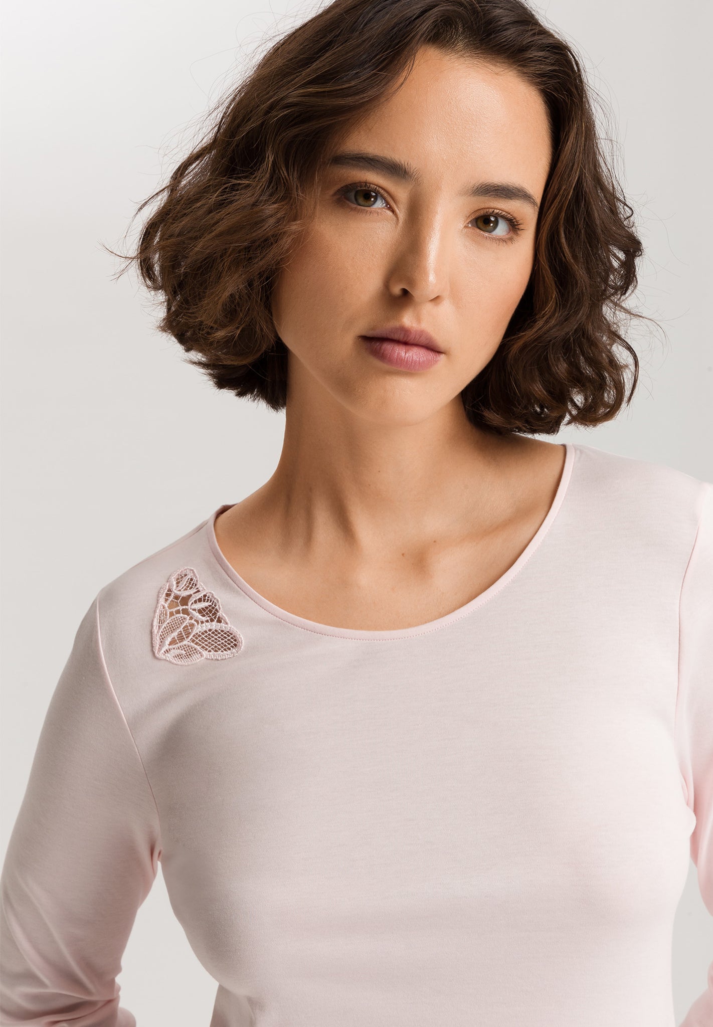Belina Round Neck Cotton Nightgown | Rosewater 74824-2111