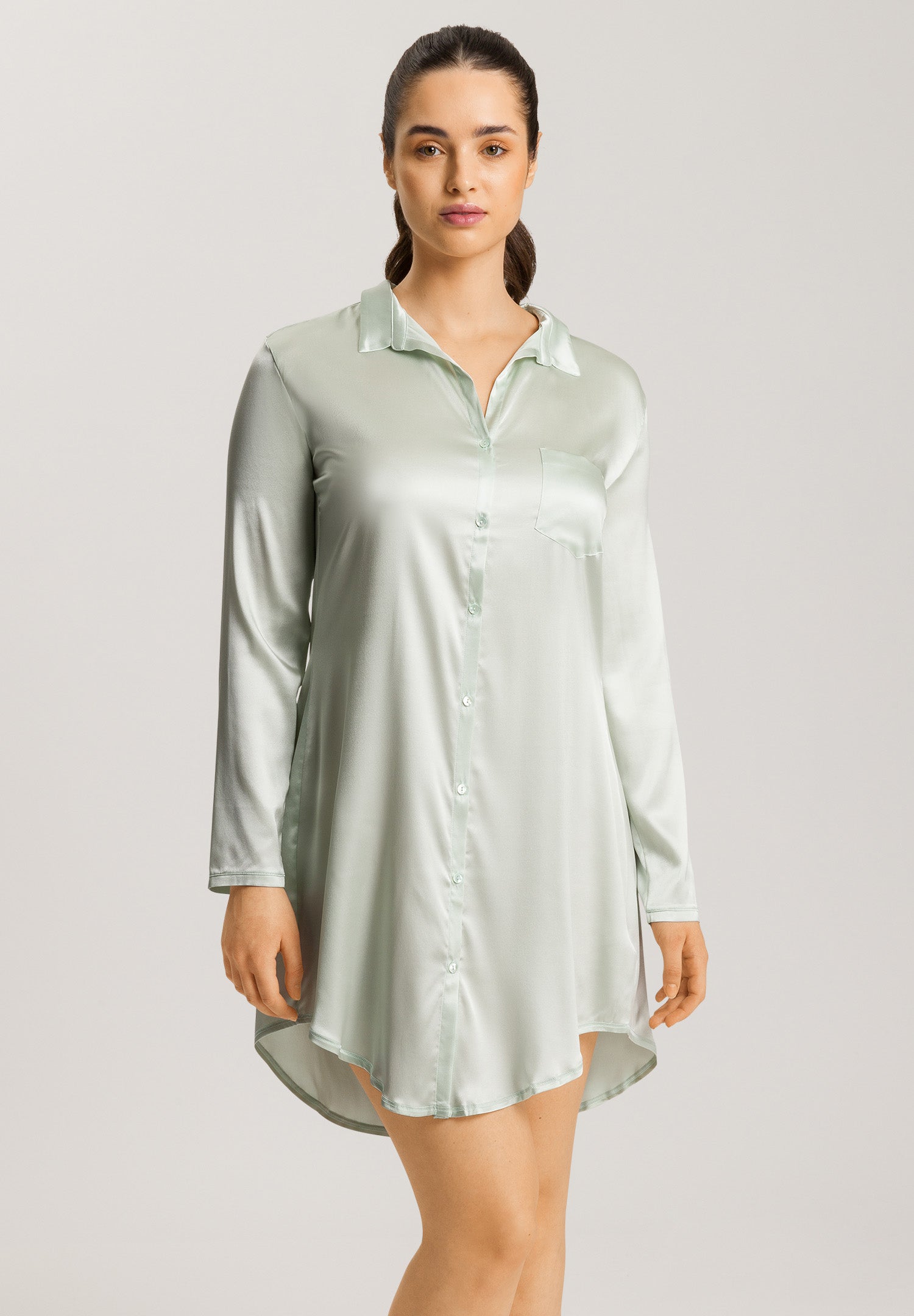 Grand Central Boyfriend Sleepshirt 90cm | White Sage 74830-2737