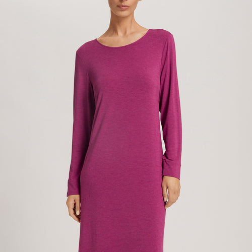 Natural Elegance Soft Jersey Nightgown | Tourmaline Melange 74831-3056