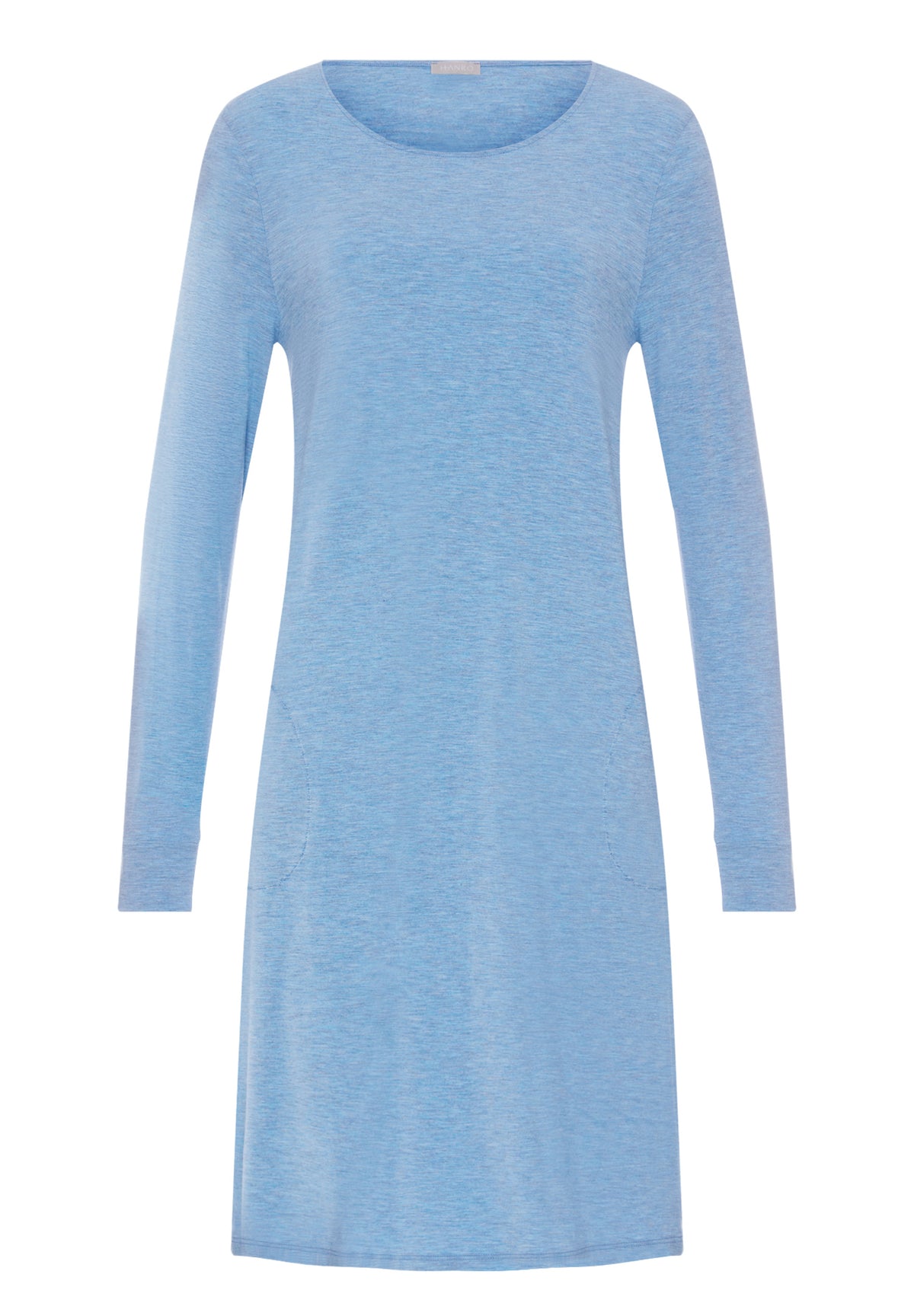 Natural Elegance Soft Jersey Nightgown | Bluebird Melange 74831-3160