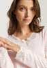 74833 Natural Elegance Long Sleeve Pajama Set - 2899 Rose Melange