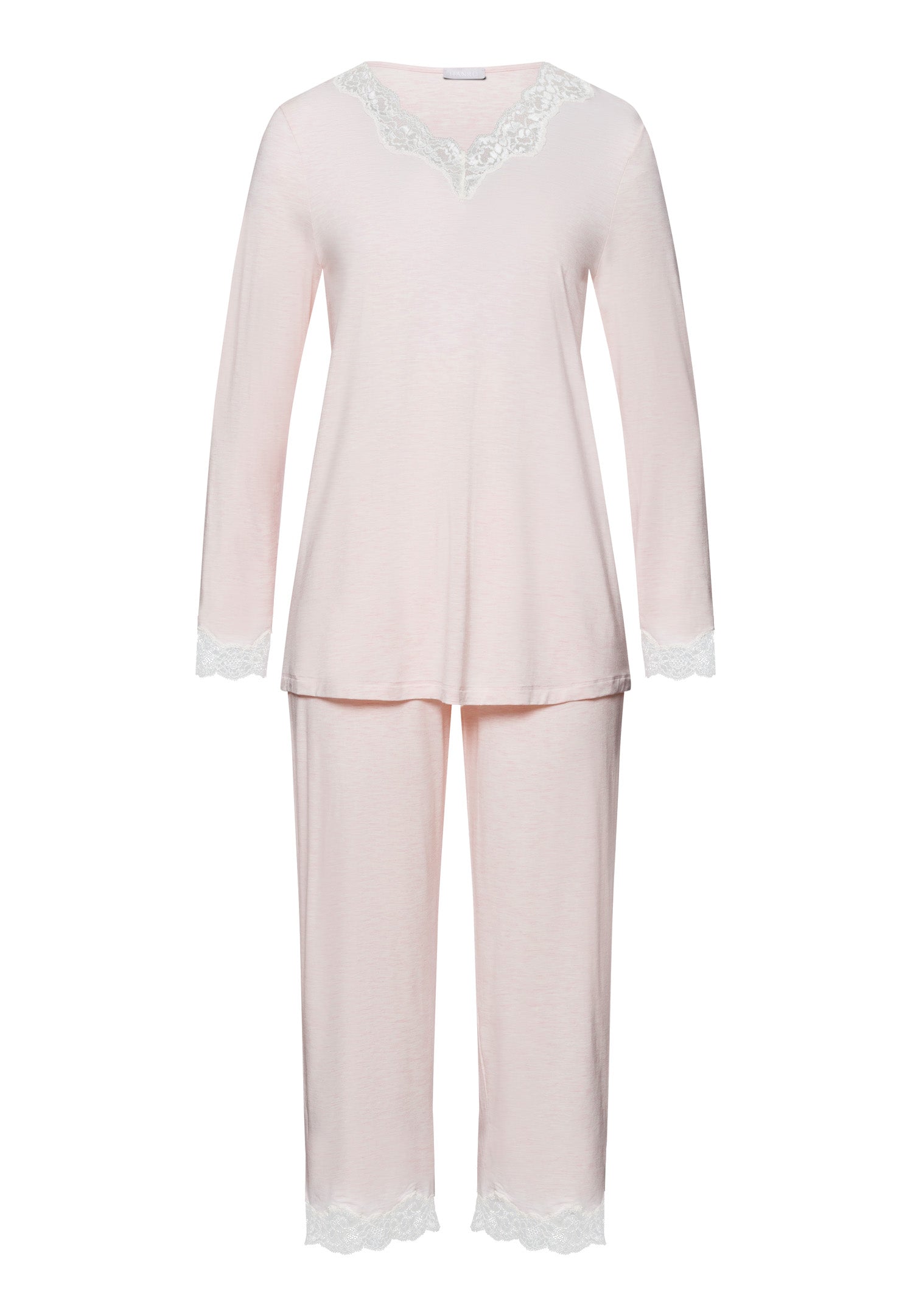 74833 Natural Elegance Long Sleeve Pajama Set - 2899 Rose Melange