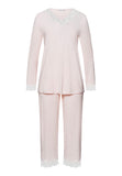 74833 Natural Elegance Long Sleeve Pajama Set - 2899 Rose Melange
