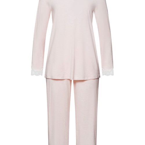 74833 Natural Elegance Long Sleeve Pajama Set - 2899 Rose Melange