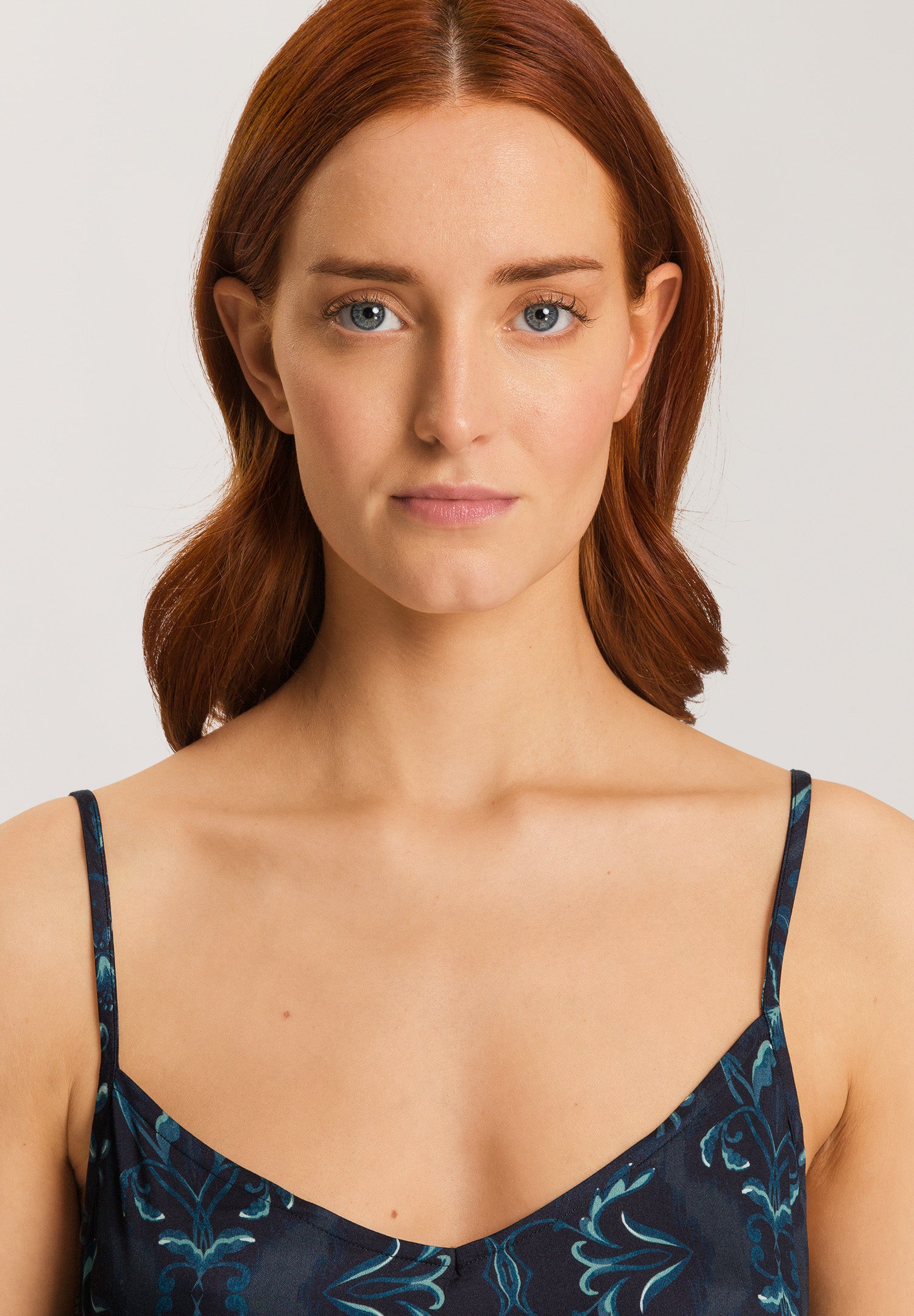 74836 Marlene Spaghetti Gown 95cm - 2163 Glowing Damask