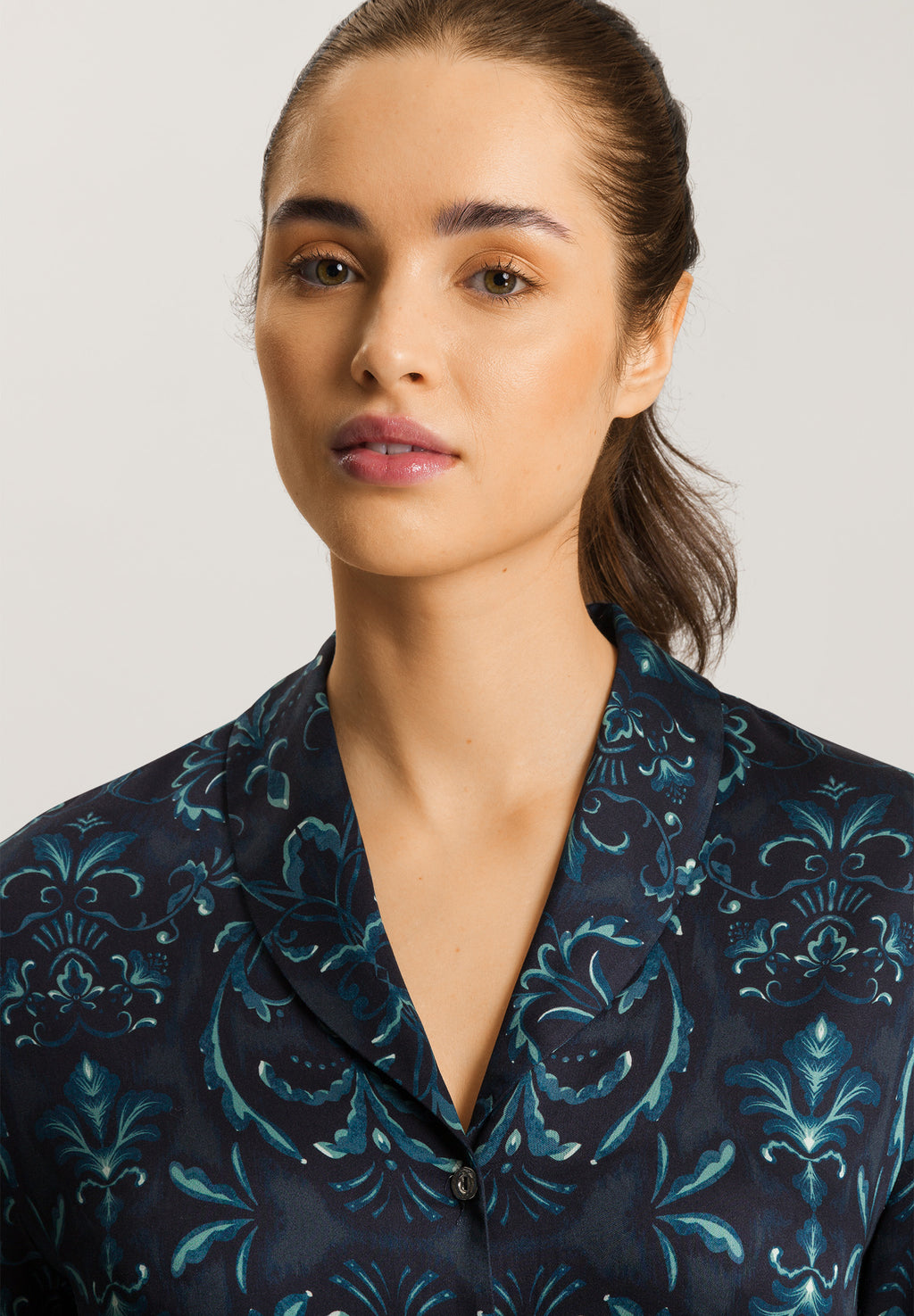 74838 Marlene Long Sleeve Shirt - 2163 Glowing Damask