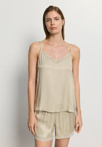 Sleep And Lounge Spaghetti Top | Olive Stem 74840-2661