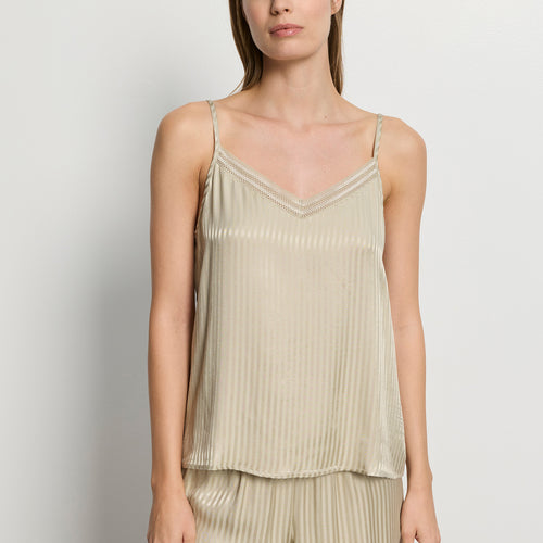 Sleep And Lounge Spaghetti Top | Olive Stem 74840-2661