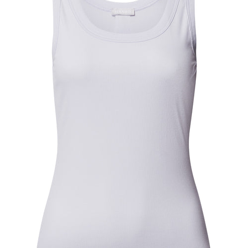 Sleep And Lounge Ribbed Cotton Tank Top | Pink Lavender 74841-2463