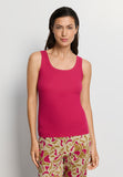 Sleep And Lounge Ribbed Cotton Tank Top | Light Sangria 74841-2465