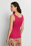 Sleep And Lounge Ribbed Cotton Tank Top | Light Sangria 74841-2465