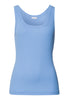 Sleep And Lounge Ribbed Cotton Tank Top | Bay Blue 74841-2542