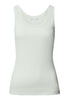 Sleep And Lounge Ribbed Cotton Tank Top | Green Beryl 74841-2707