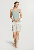 Sleep And Lounge Ribbed Cotton Tank Top | Dark Seafoam 74841-2733