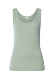 Sleep And Lounge Ribbed Cotton Tank Top | Dark Seafoam 74841-2733