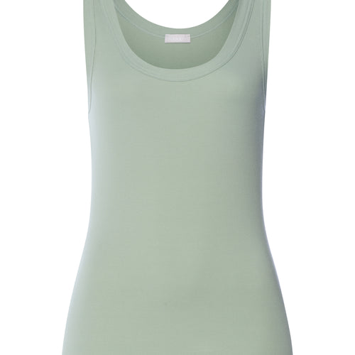 Sleep And Lounge Ribbed Cotton Tank Top | Dark Seafoam 74841-2733