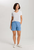Sleep And Lounge Relaxed V-Neck Top | White 74842-101