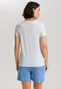 Sleep And Lounge Relaxed V-Neck Top | White 74842-101