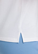 Sleep And Lounge Relaxed V-Neck Top | White 74842-101