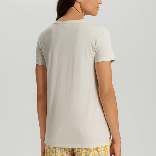 Sleep And Lounge Relaxed V-Neck Top | Quartz 74842-2121