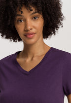Sleep And Lounge Relaxed V-Neck T-Shirt | Amethyst 74842-2431