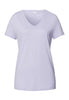 Sleep And Lounge Relaxed V-Neck Top | Purple Heather 74842-2474