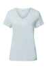 Sleep And Lounge Relaxed V-Neck Top | Delicate Blue 74842-2535
