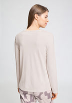 Sleep And Lounge Relaxed Round Neck Top | Moonlight 74844-1233