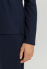 Sleep And Lounge Relaxed Round Neck Top | Deep Navy 74844-1610